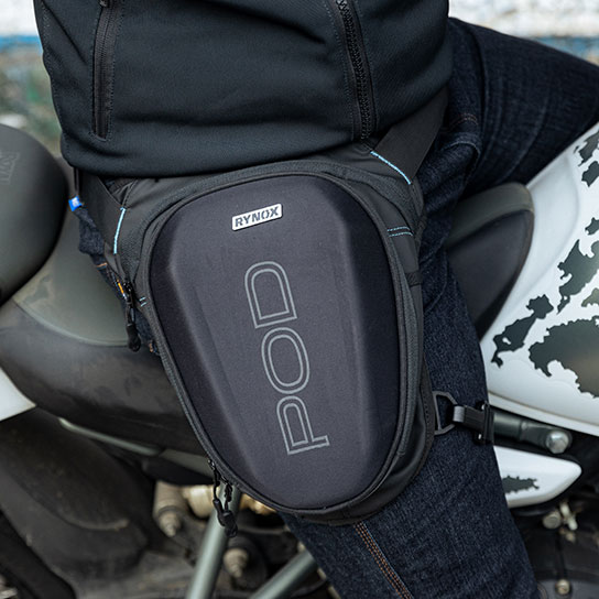 Rynox Pod Thigh Bag 5L Made for Motorcycling
